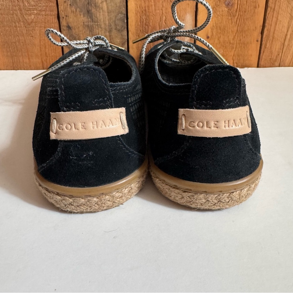 Cole Haan Suede Espadrille Lace Up - Picture 8 of 11